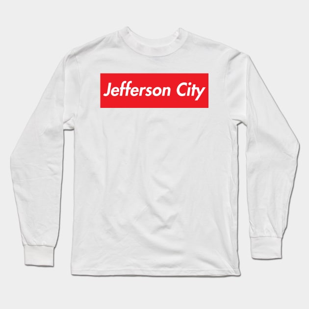 JEFFERSON CITY SUPER USA LOGO Long Sleeve T-Shirt by elsa-HD